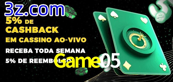 Promoções do cassino ao Vivo Game05